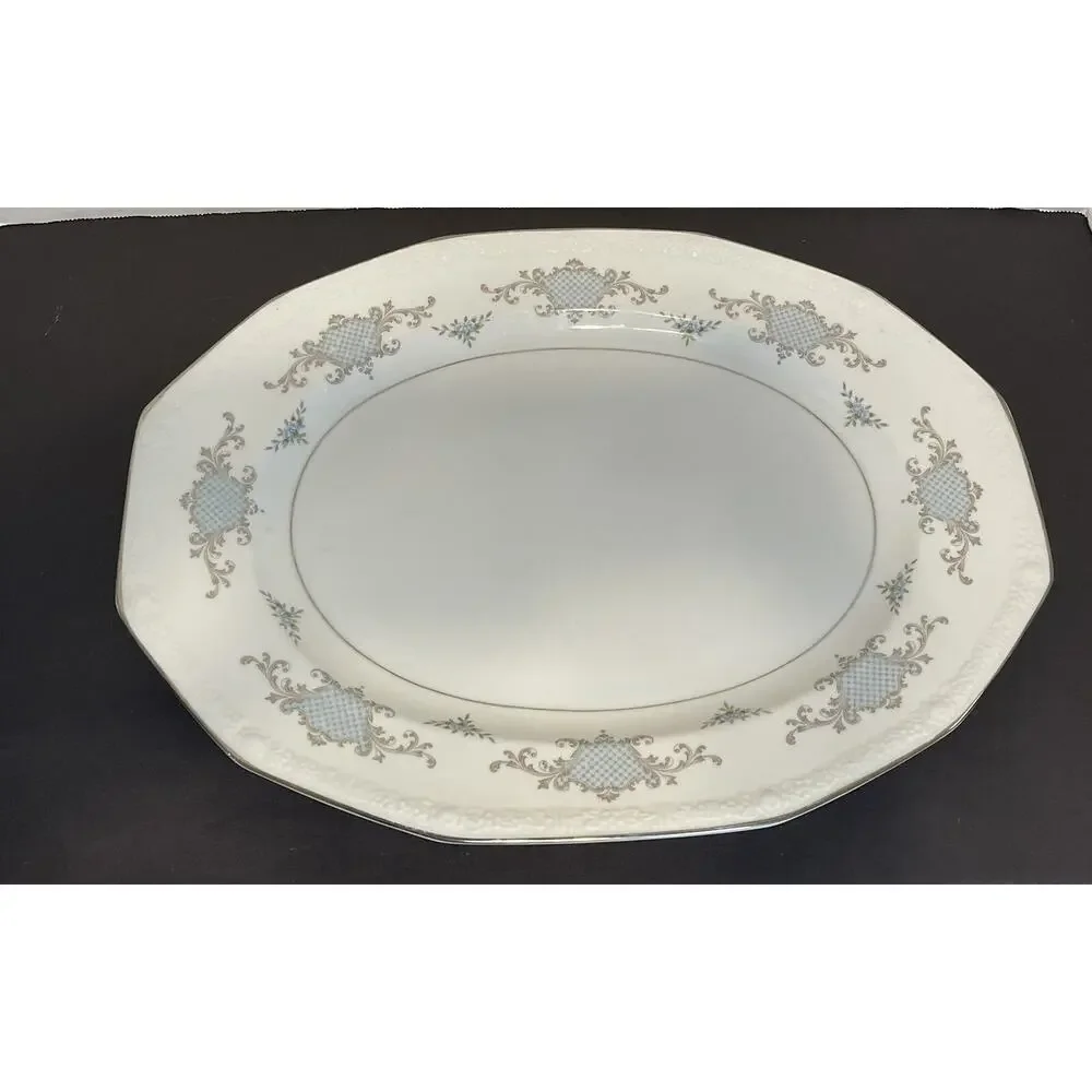 Harmony House Monique 3652 Fine‎ China Oval Serving Platter Japan 13